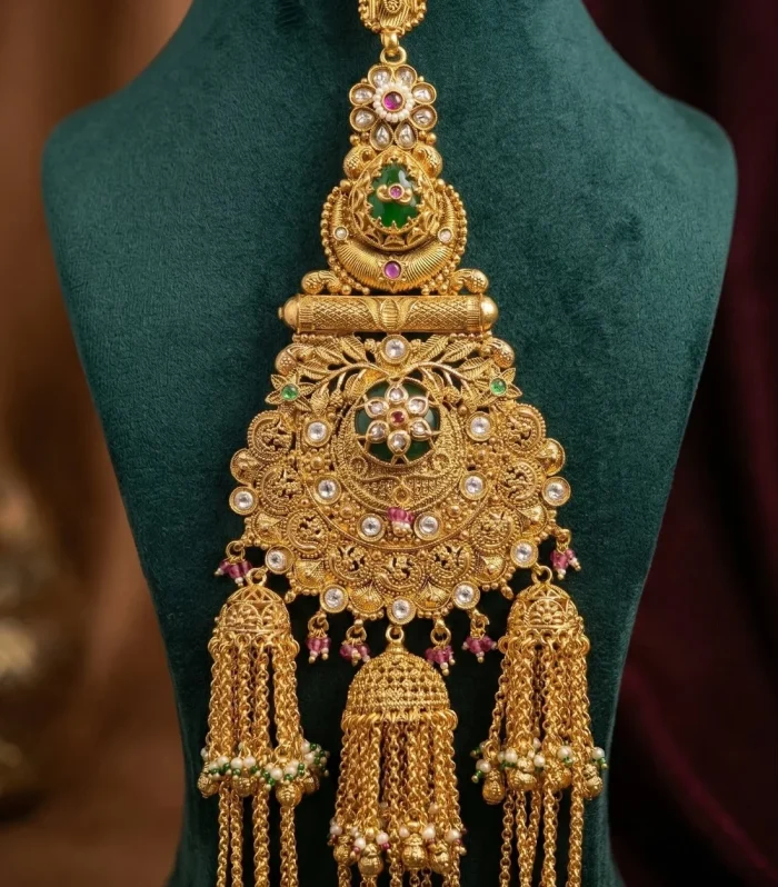 Kritika Antique Gold look Bridal Juda Pin for Women