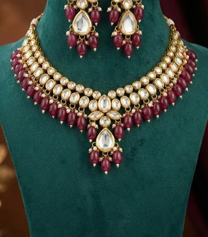 Kundan Necklace Set