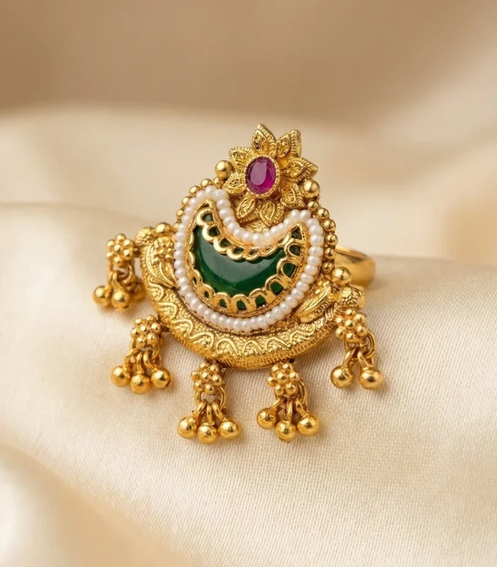Kriti Heritage Finger Ring